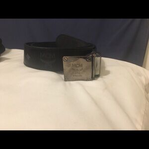 Mcm mens belt or unisex